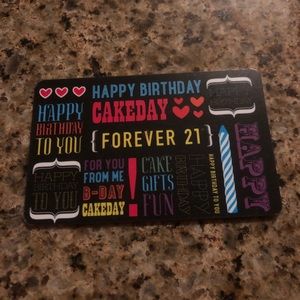 Forever 21 $50 gift card